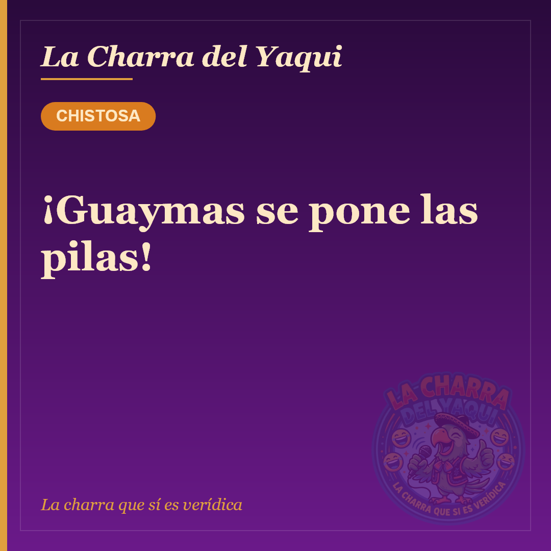 ¡Guaymas se pone las pilas!